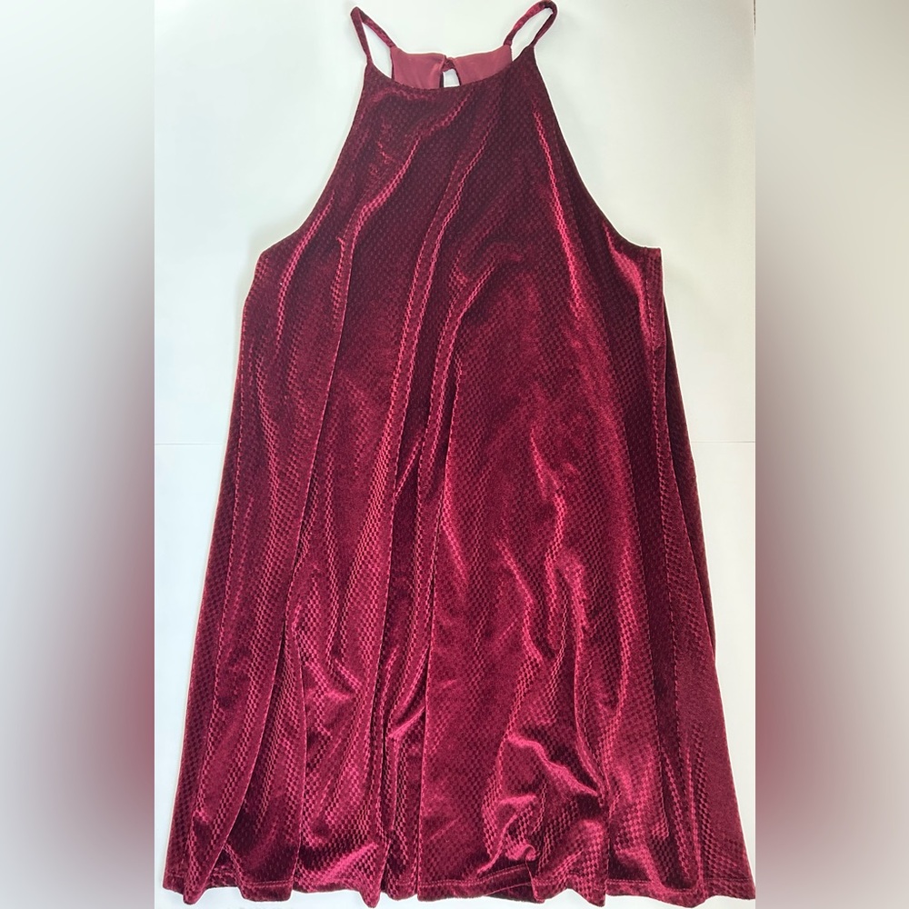Everly Deep Red Fabric